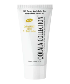 Oolala Collection HOT Therapy Muscle Relief Rub INFUSED WITH PURE ISOLATED CBD