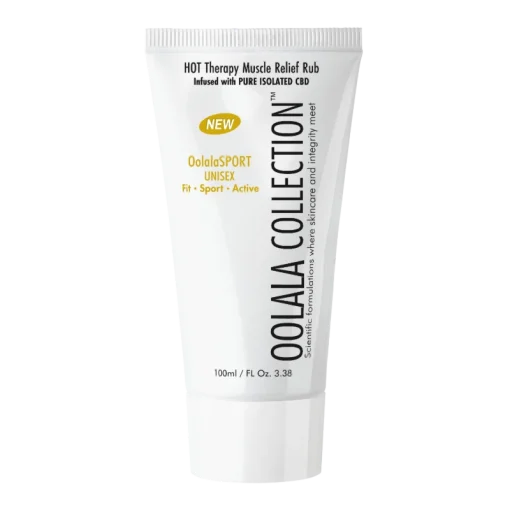 Oolala Collection HOT Therapy Muscle Relief Rub INFUSED WITH PURE ISOLATED CBD